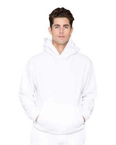 Lane Seven LS16001 Unisex Urban Pullover Hooded Sweatshirt - White - HIT a Double