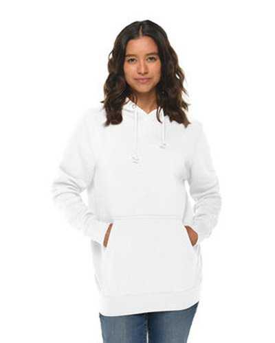 Lane Seven LS19001 Unisex Heavyweight Pullover Hooded Sweatshirt - White - HIT a Double