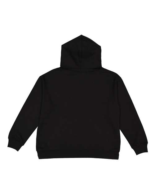 Lat 2296 Youth Pullover Hooded Sweatshirt - Black - HIT a Double