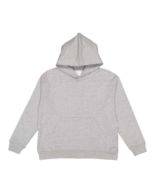 Lat 2296 Youth Pullover Hooded Sweatshirt - Heather - HIT a Double
