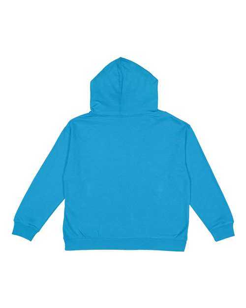 Lat 2296 Youth Pullover Hooded Sweatshirt - Turquoise - HIT a Double