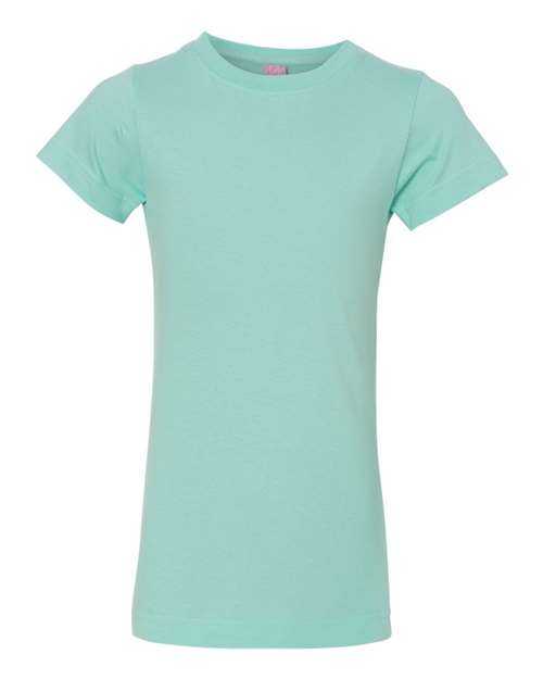 Lat 2616 Girls' Fine Jersey Tee - Chill - HIT a Double