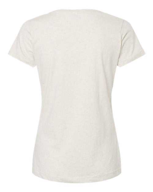 Lat 3516 Women&#39;s Fine Jersey Tee - Natural Heather - HIT a Double