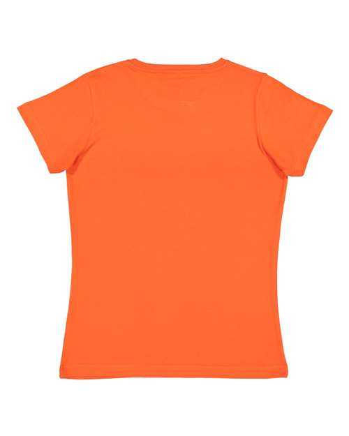 Lat 3516 Women&#39;s Fine Jersey Tee - Orange - HIT a Double
