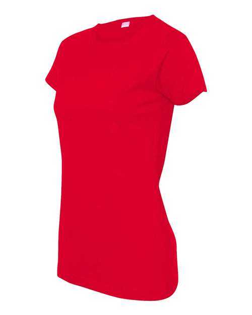 Lat 3516 Women's Fine Jersey Tee - Red - HIT a Double