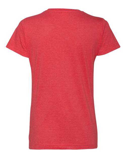 Lat 3516 Women&#39;s Fine Jersey Tee - Vintage Red - HIT a Double