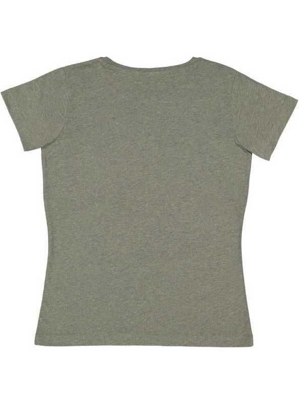 Lat 3816 Curvy Collection Women's Fine Jersey Tee - Bamboo Blackout - HIT a Double