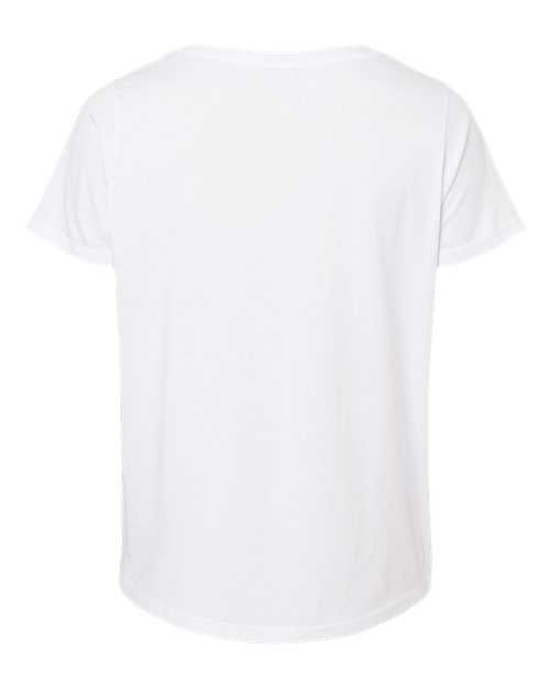 Lat 3816 Curvy Collection Women&#39;s Fine Jersey Tee - Blended White - HIT a Double