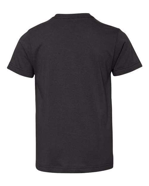 Lat 6101 Youth Fine Jersey Tee - Black - HIT a Double