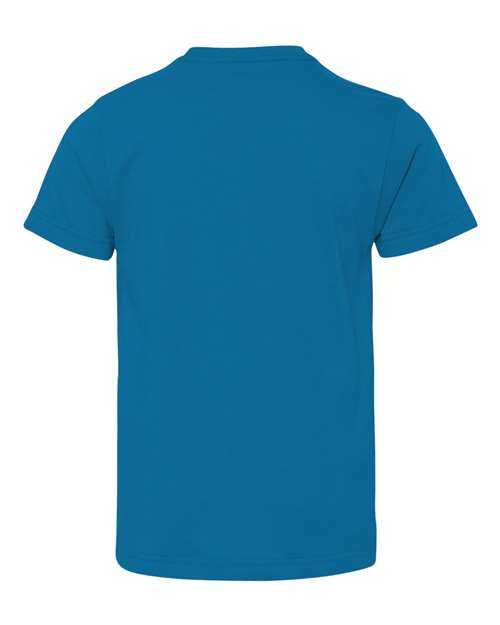 Lat 6101 Youth Fine Jersey Tee - Cobalt - HIT a Double
