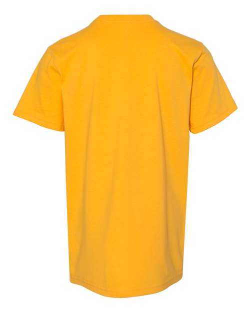 Lat 6101 Youth Fine Jersey Tee - Gold - HIT a Double
