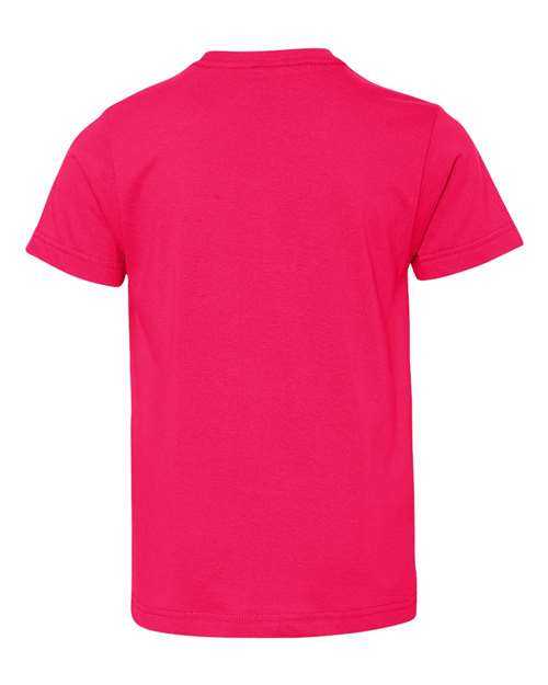 Lat 6101 Youth Fine Jersey Tee - Hot Pink - HIT a Double