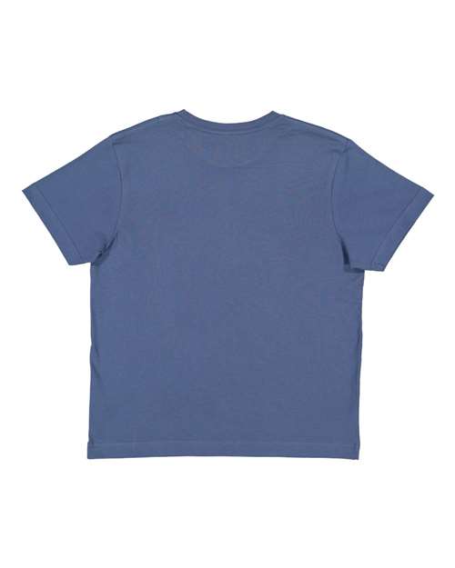 Lat 6101 Youth Fine Jersey Tee - Indigo - HIT a Double