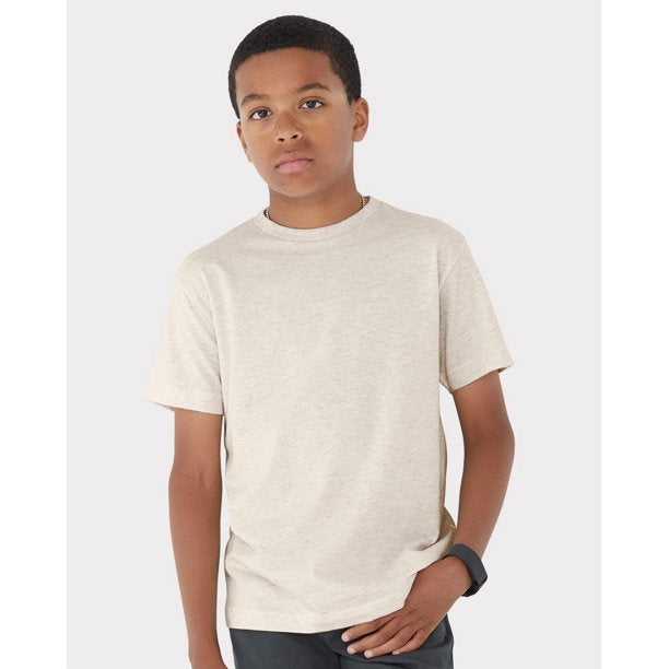 Lat 6101 Youth Fine Jersey Tee - Natural - HIT a Double
