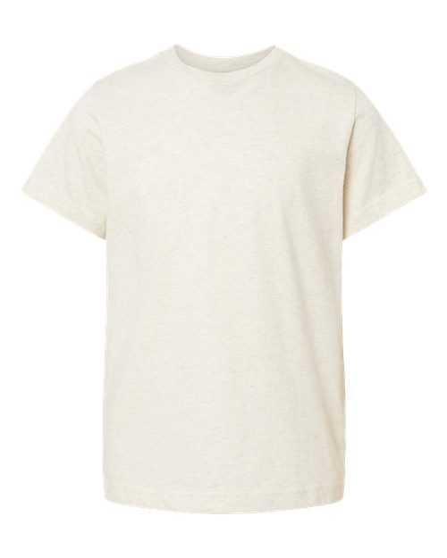 Lat 6101 Youth Fine Jersey Tee - Natural Heather - HIT a Double