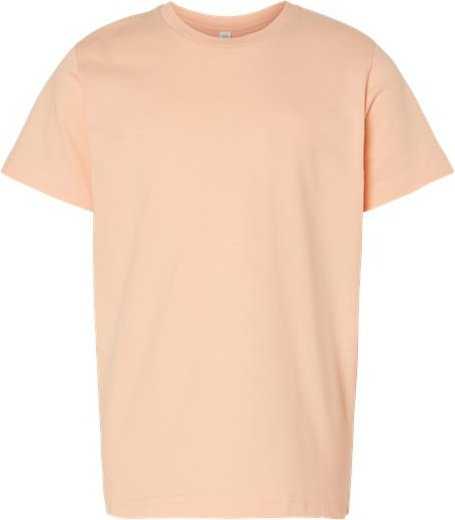 Lat 6101 Youth Fine Jersey Tee - Peachy&quot; - &quot;HIT a Double