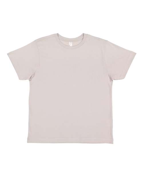 Lat 6101 Youth Fine Jersey Tee - Silver - HIT a Double