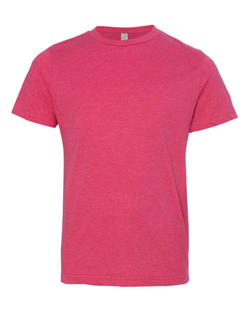 Lat 6101 Youth Fine Jersey Tee - Vintage Hot Pink - HIT a Double