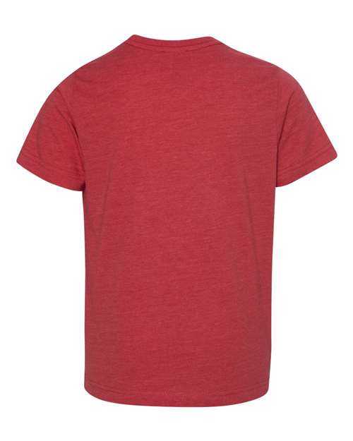 Lat 6101 Youth Fine Jersey Tee - Vintage Red - HIT a Double
