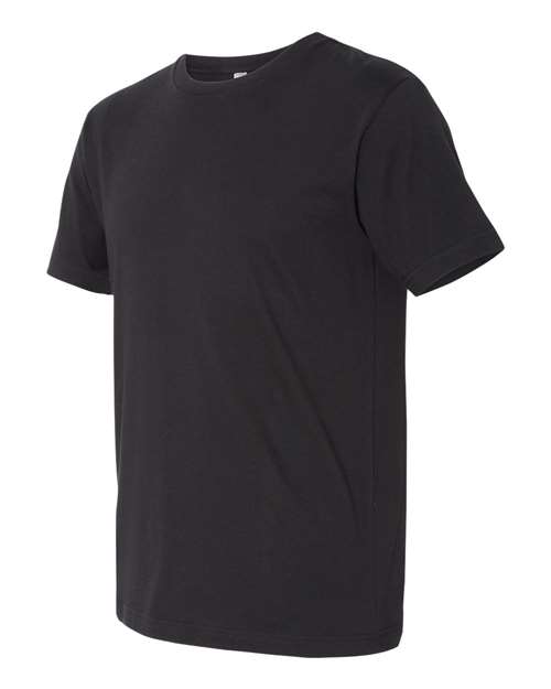 Lat 6980 Premium Jersey T-Shirt - Black - HIT a Double