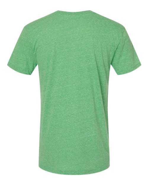 Lat 6991 Harborside Melange T-Shirt - Green Melange - HIT a Double