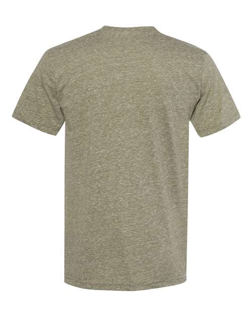Lat 6991 Harborside Melange T-Shirt - Military Green Melange - HIT a Double