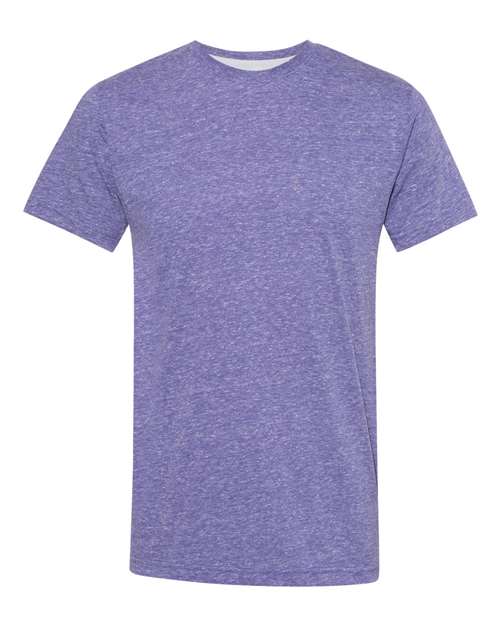 Lat 6991 Harborside Melange T-Shirt - Purple Melange - HIT a Double