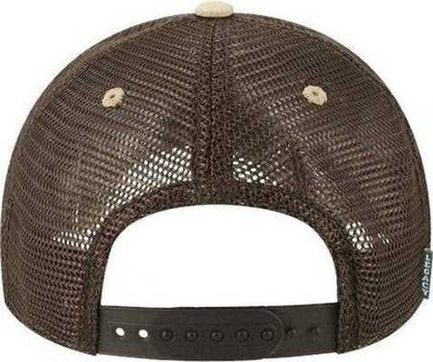 Legacy DTA Dashboard Trucker Cap - Stone/ Camel/ Brown - HIT a Double - 2
