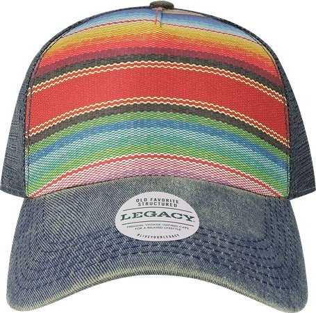 Legacy OFAFP Old Favorite Five-Panel Trucker Cap - Poncho - HIT a Double - 1