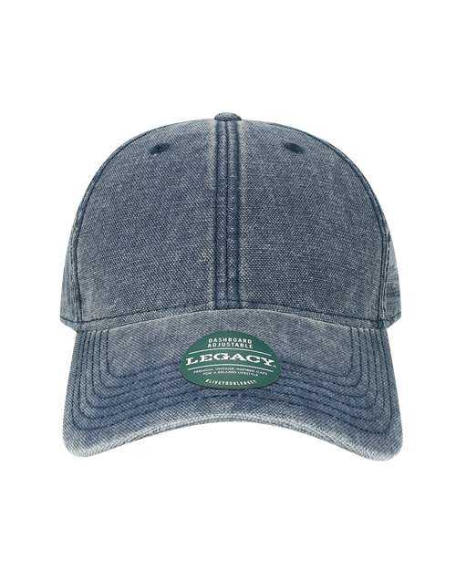 Legacy DTAST Dashboard Solid Twill Cap - Navy - HIT a Double - 1