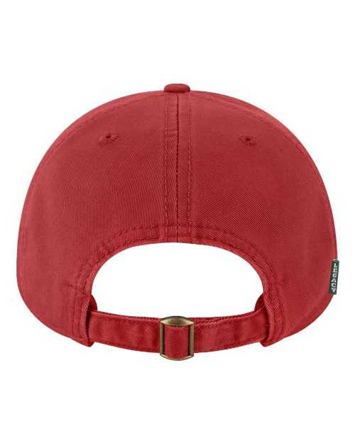 Legacy EZA Relaxed Twill Dad Cap - Cardinal - HIT a Double - 2