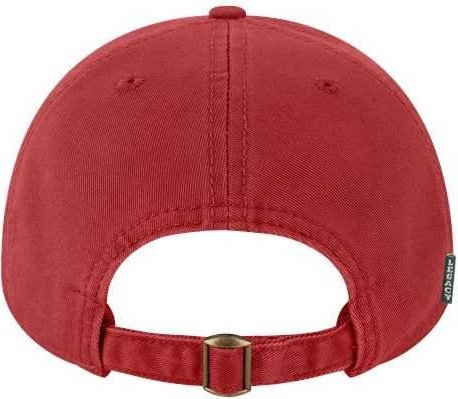 Legacy EZA Relaxed Twill Dad Cap - Cardinal - HIT a Double - 1