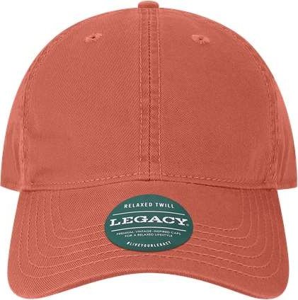 Legacy EZA Relaxed Twill Dad Cap - Nantucket Red - HIT a Double - 1