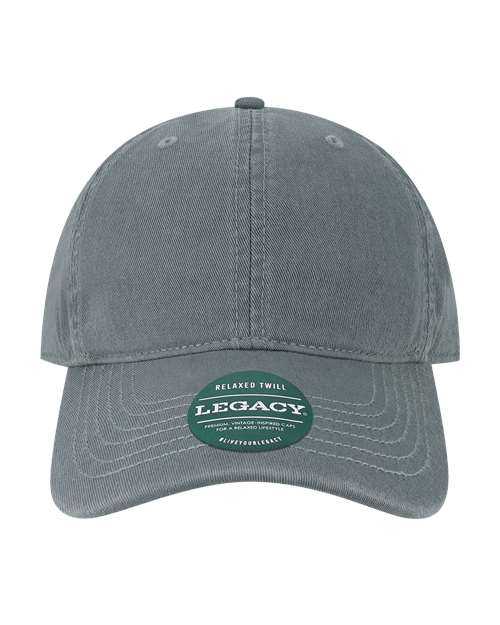Legacy EZA Relaxed Twill Dad Cap - Slate Blue - HIT a Double - 1