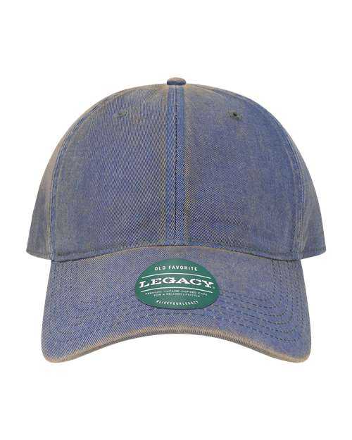 Legacy OFAST Old Favorite Solid Twill Cap - Blue - HIT a Double - 1