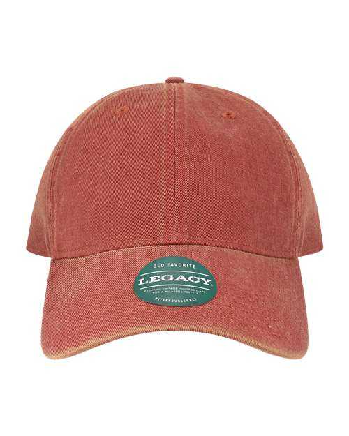 Legacy OFAST Old Favorite Solid Twill Cap - Cardinal - HIT a Double - 1