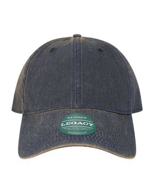 Legacy OFAST Old Favorite Solid Twill Cap - Navy - HIT a Double - 1