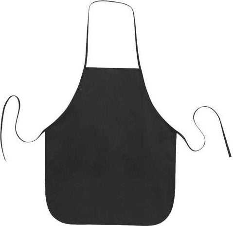 Liberty Bags 5510 Midweight Cotton Twill Butcher Apron - Black