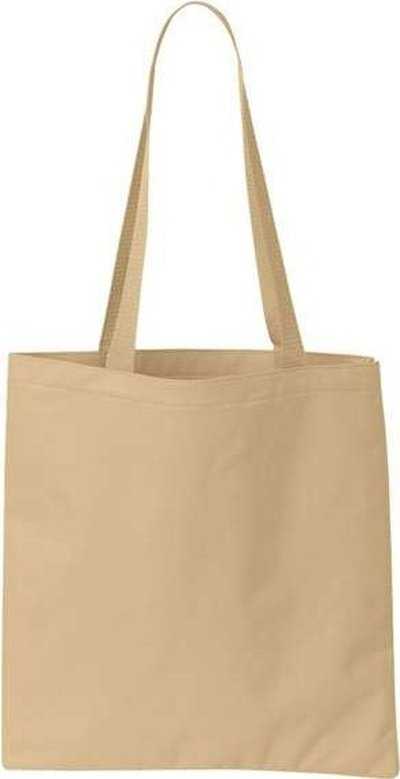 Liberty Bags 8801 Recycled Basic Tote - Light Tan - HIT a Double - 1