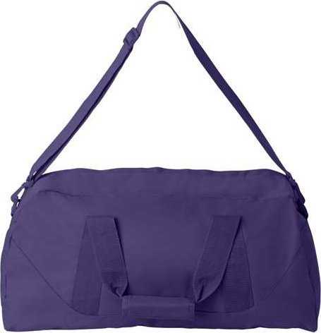 Liberty Bags 8806 Recycled 23 1/2" Large Duffel Bag - Purple - HIT a Double - 1