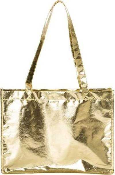 Liberty Bags A134M Metallic Large Tote - Metallic Gold - HIT a Double - 1