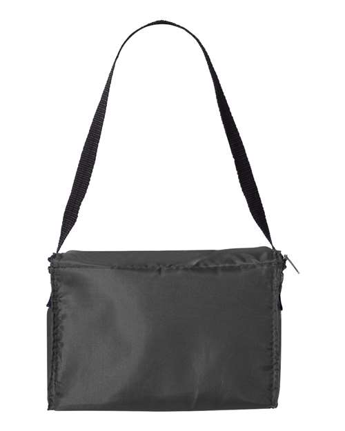 Liberty Bags 1691 Joe 6-Pack Cooler - Black - HIT a Double