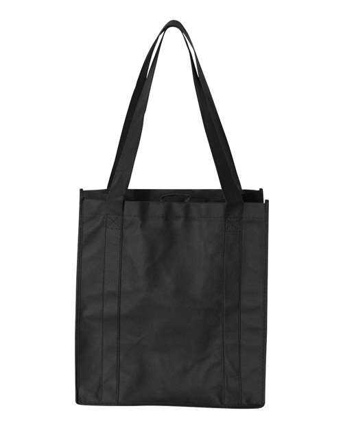 Liberty Bags 3000 Non-Woven Reusable Shopping Bag - Black - HIT a Double