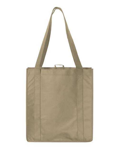 Liberty Bags 3000 Non-Woven Reusable Shopping Bag - Tan - HIT a Double