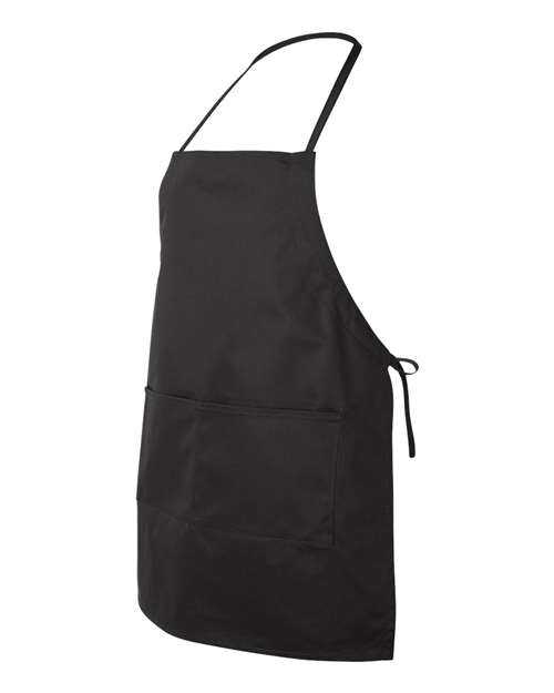 Liberty Bags 5502 Two-Pocket Butcher Apron - Black - HIT a Double