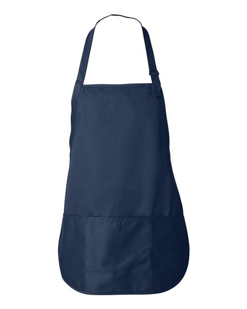 Liberty Bags 5507 Adjustable Neck Strap Apron - Navy - HIT a Double