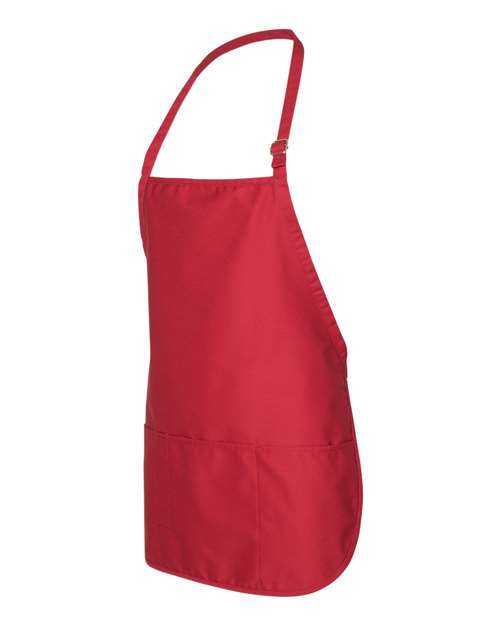 Liberty Bags 5507 Adjustable Neck Strap Apron - Red - HIT a Double