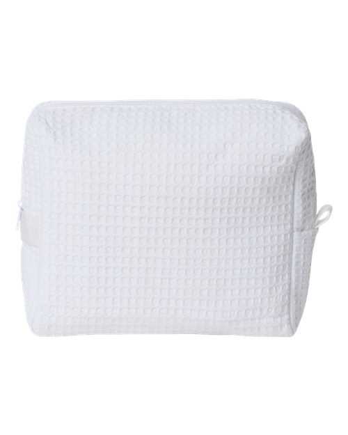 Liberty Bags 5770 Tammy Waffle Weave Spa Bag - White - HIT a Double
