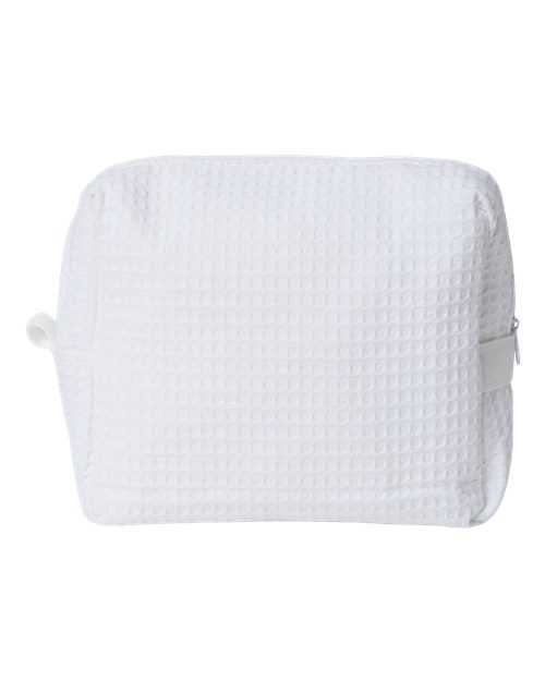 Liberty Bags 5770 Tammy Waffle Weave Spa Bag - White - HIT a Double