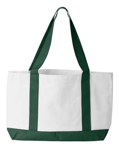 Liberty Bags 7002 P&amp;O Cruiser Tote - White Forest - HIT a Double